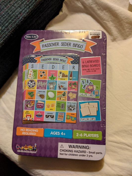 Passover Seder Bingo