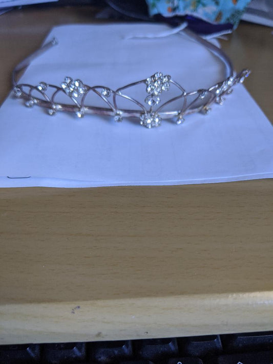 Vintage Star  Rhinestone Tiara