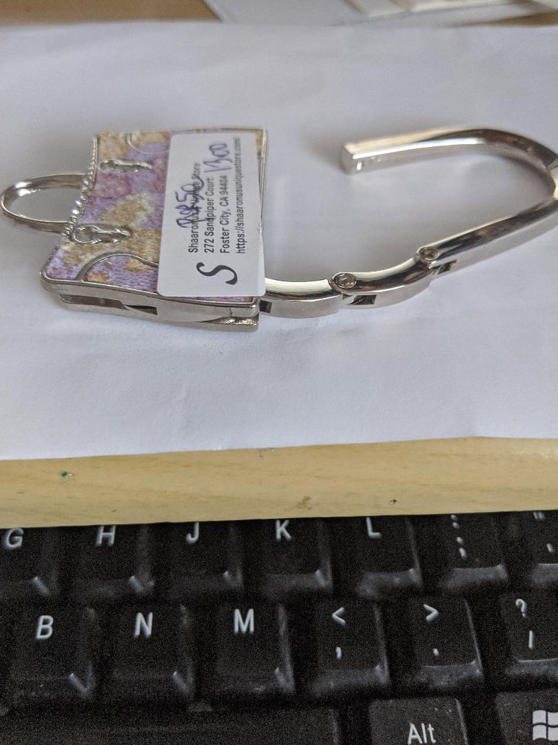 Purple Purse Hook