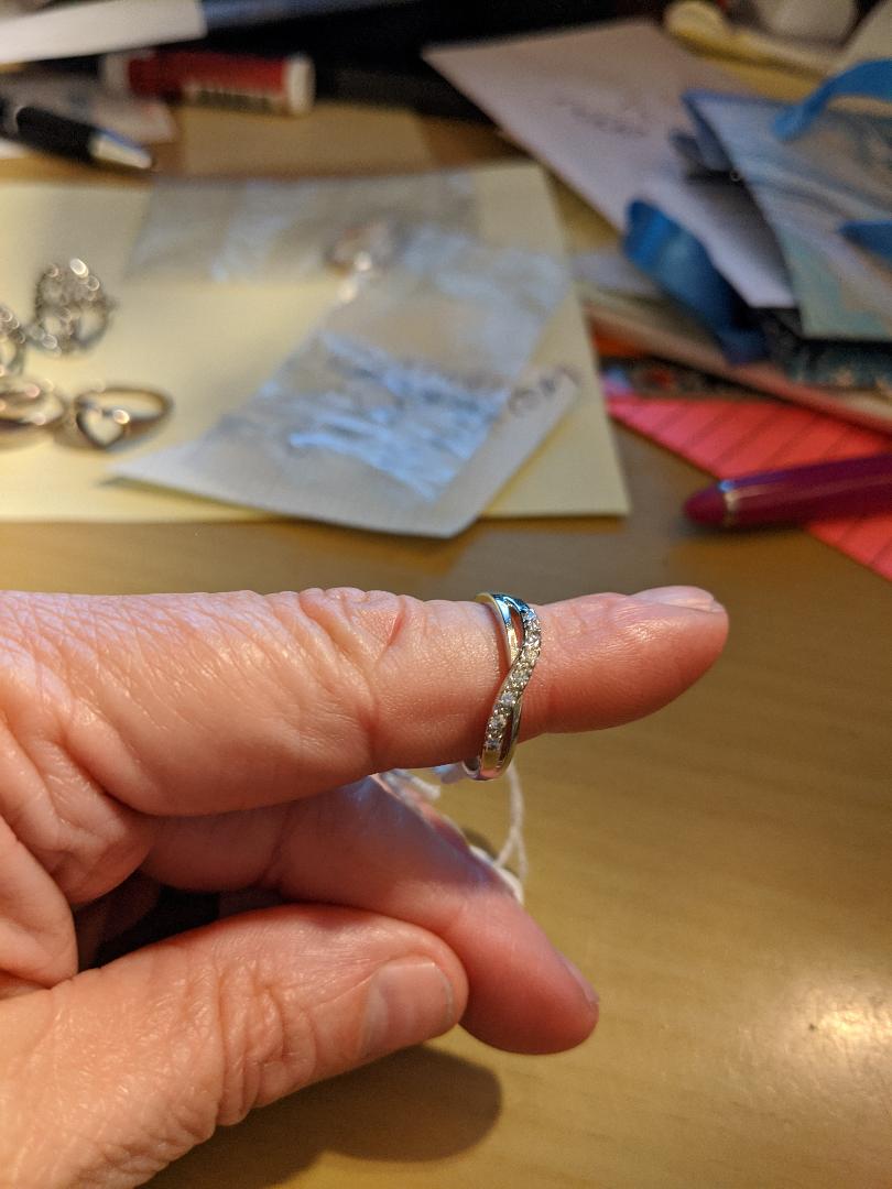 Fancy Fake Rhinestone Ring