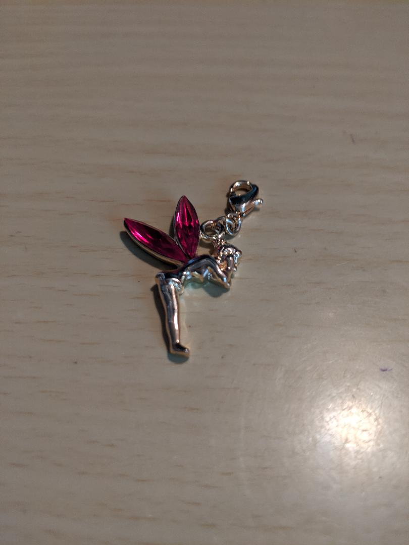 Red Tinker Bell Pendant-NEW