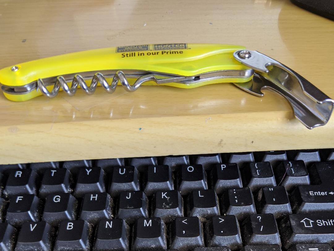 Yellow Cork Opener-NEW