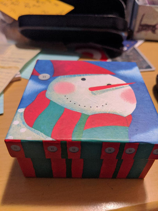 Santa Snowman Gift Box