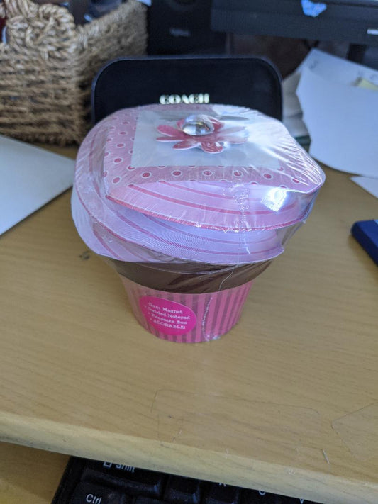 Pink Cup Cake Notes-NEW
