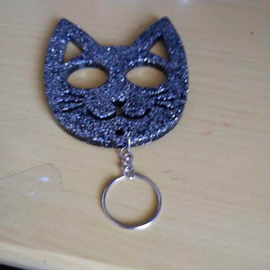 Emergency Safety Cat Key Chain