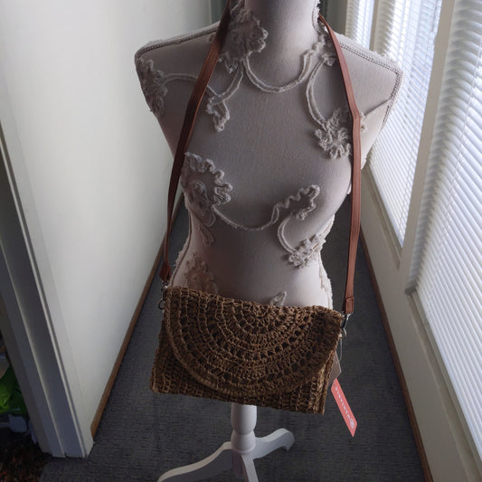 Molly Bracken Wicker Crossbody handbag