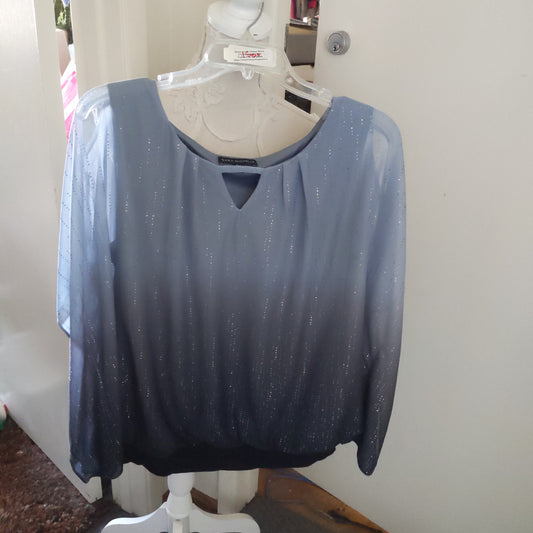 Sara Michelle Sequin Great Top Size 1X