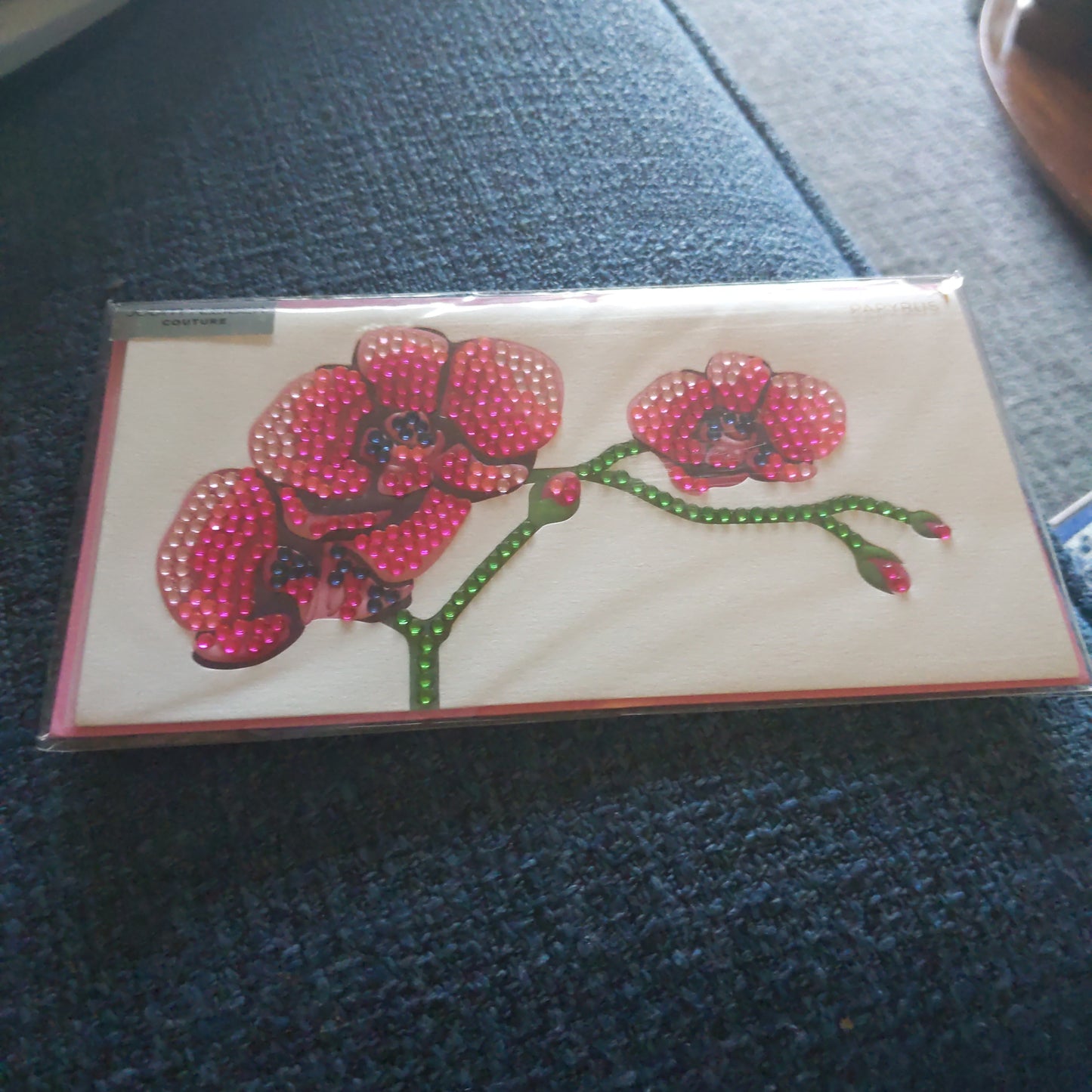 Fancy Flower Thank You Card