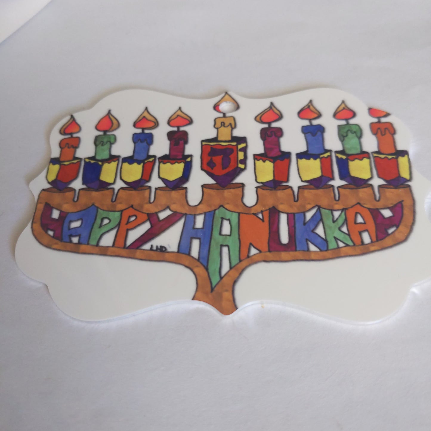 Happy Chanukah Ornament