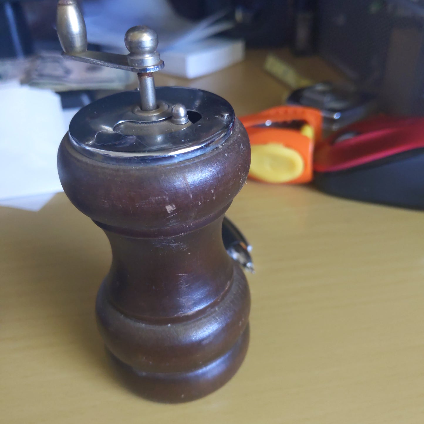 Wooden Pepper and Salt Mill Shakers