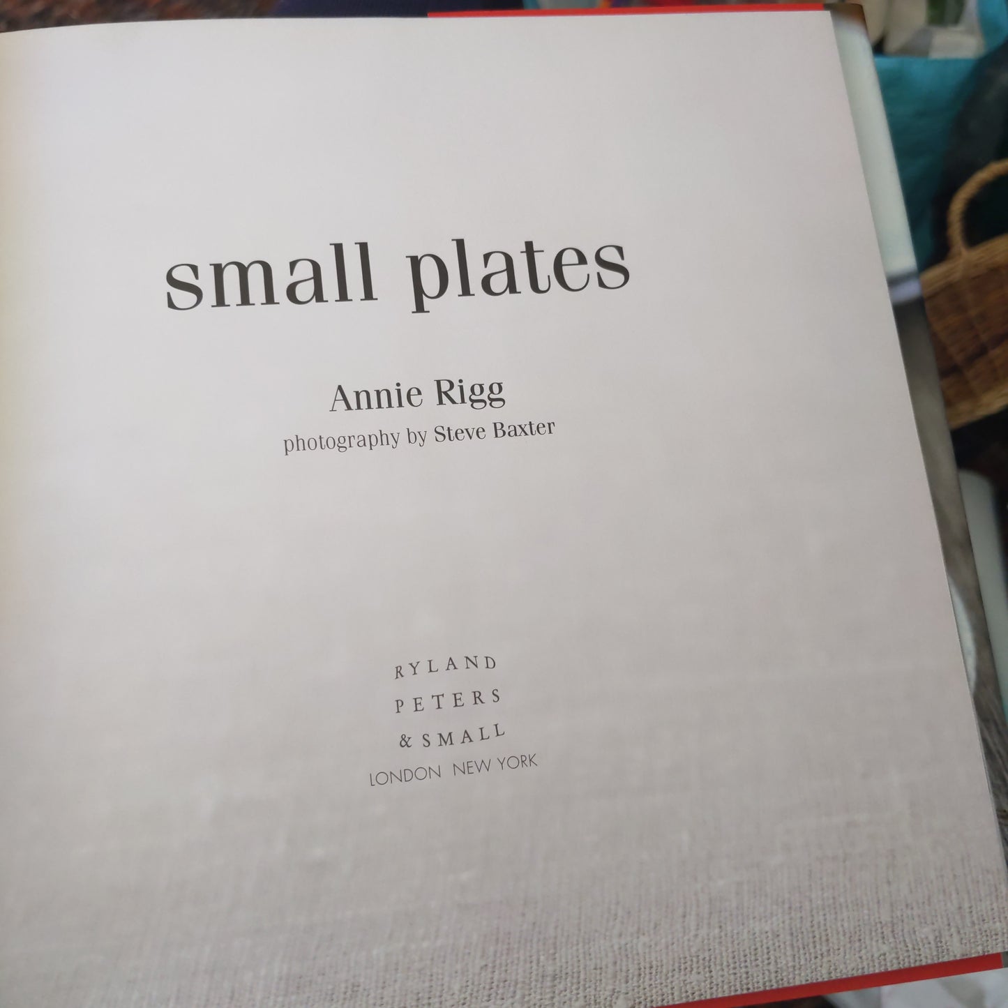 Small Plates Recipe Book