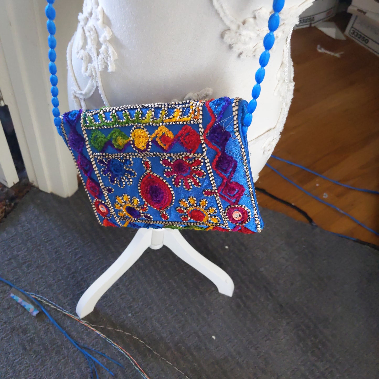 Colorful Embroidery Handbag