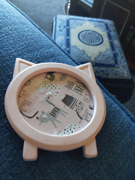 Issac Jacobs Pink Cat Frame