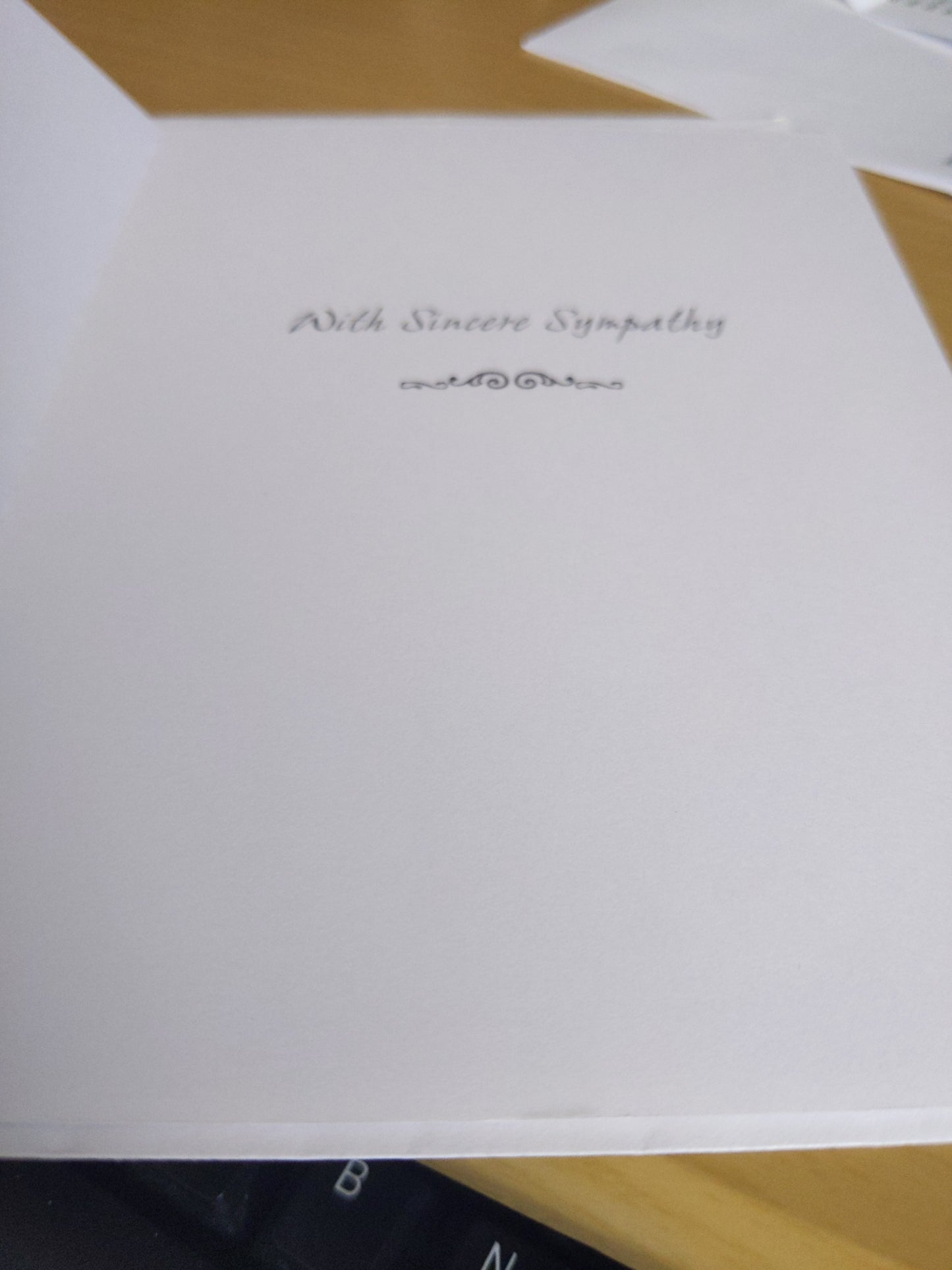 Beautiful Sympathy card