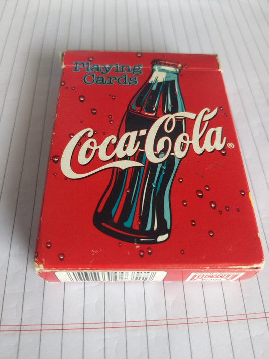 Coca cola playing cards