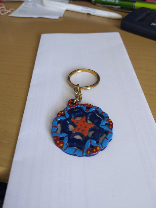 Star Fish Key Chain