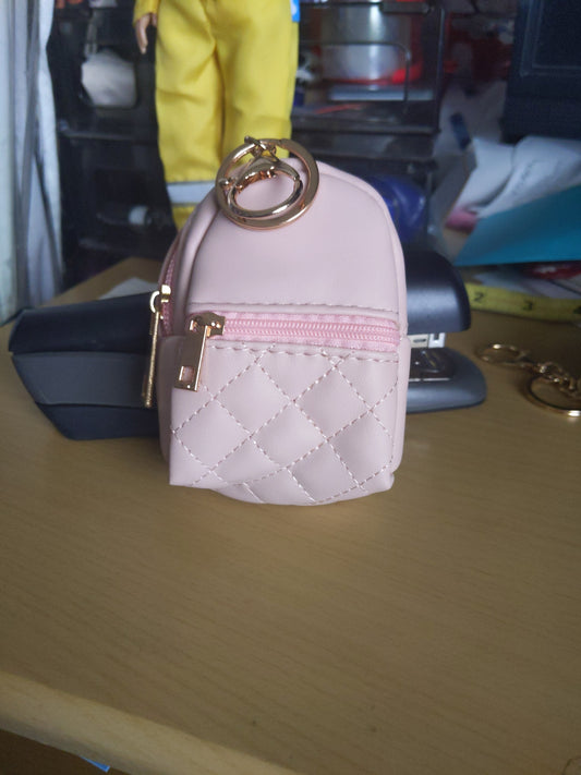 Pink Backpack Purse  Accessory