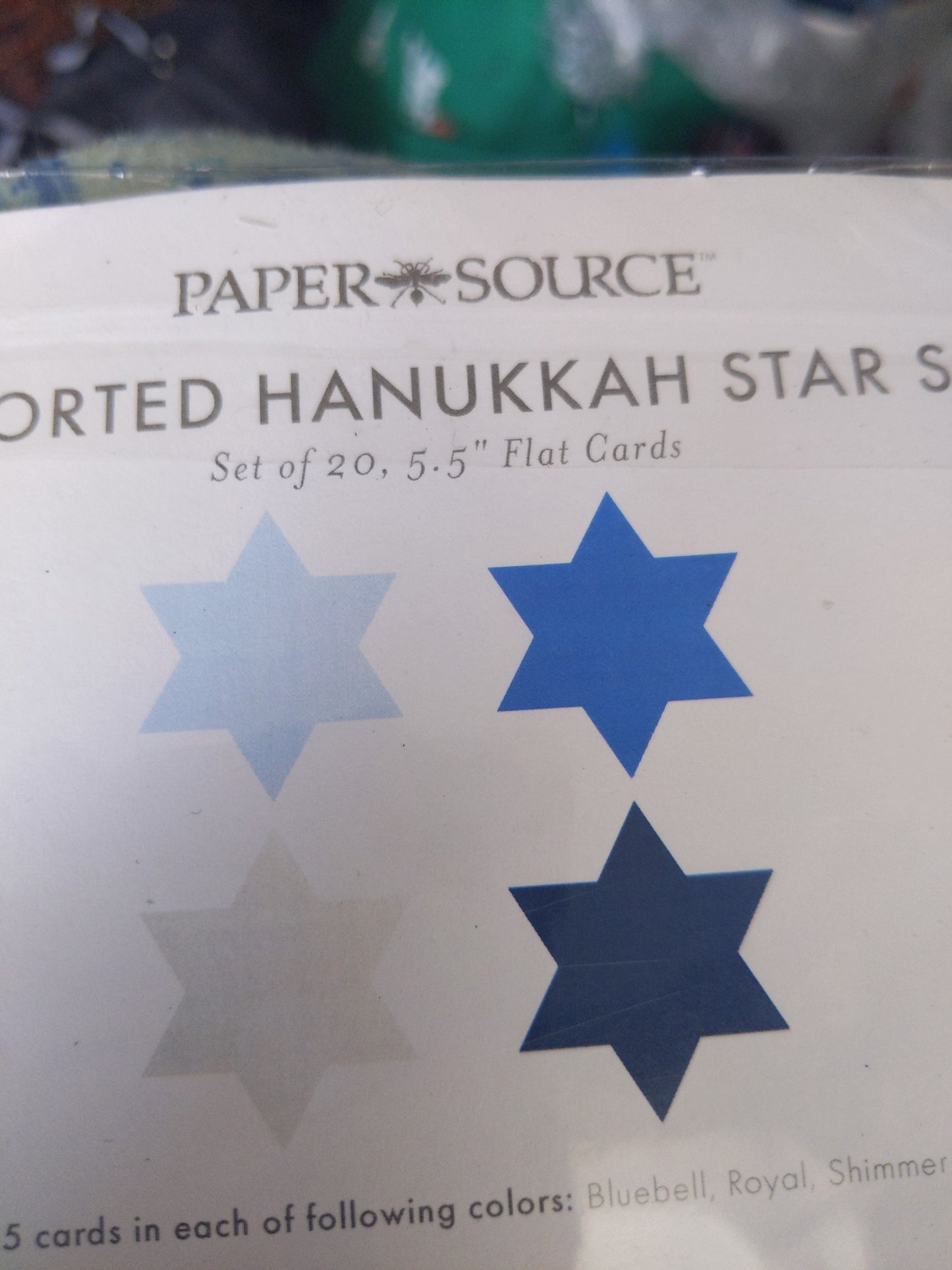 Assorted Chanukah Star Set .