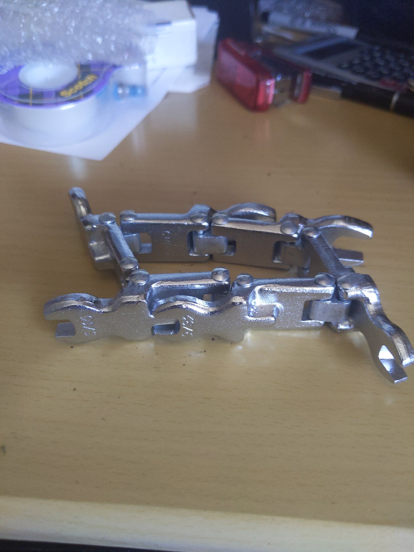 Silver Wrench Set
