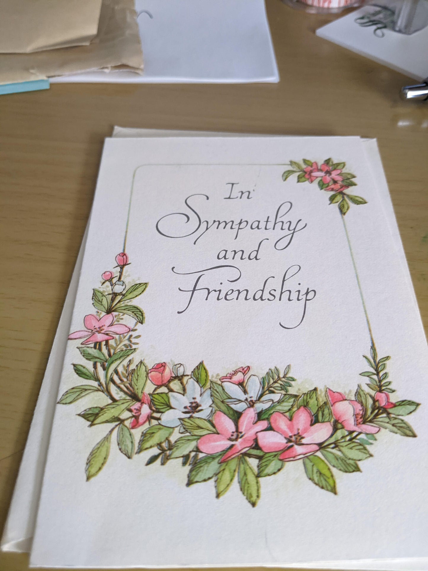 In Sympathy and Friendship