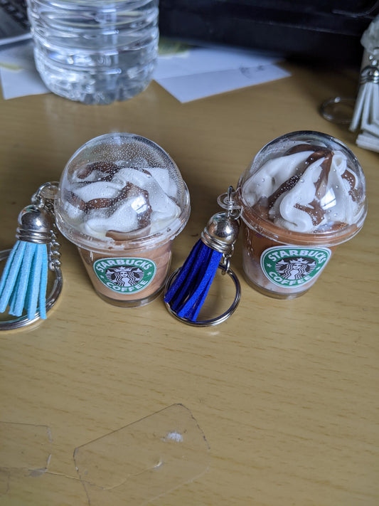 Two Kinds of StarBucks Key Chains