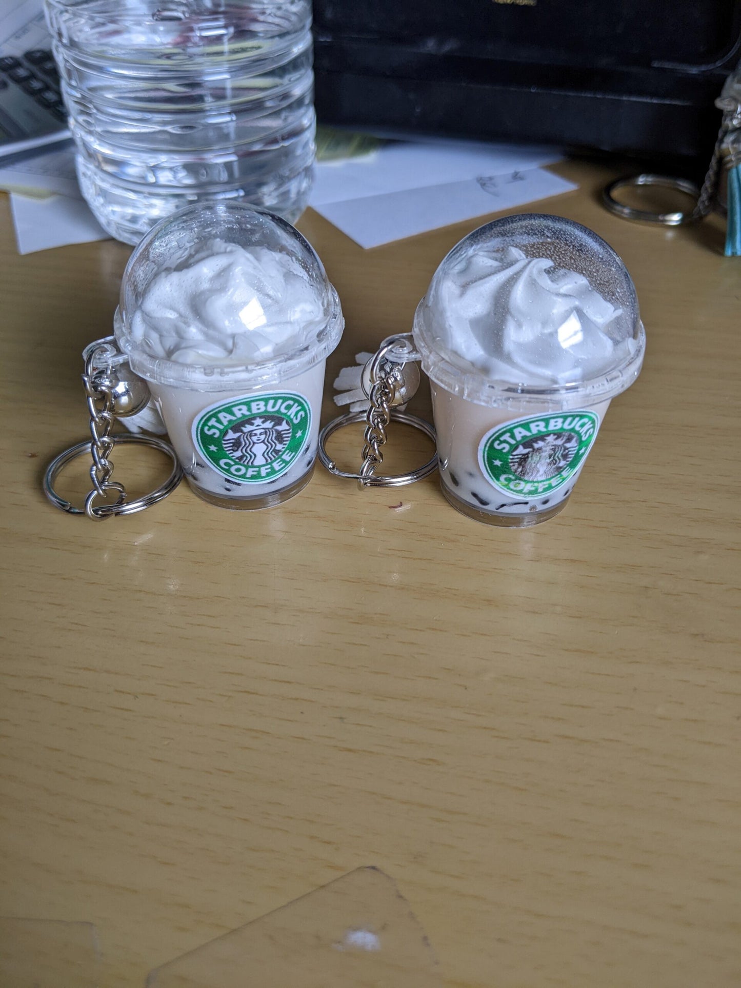 Two Kinds of StarBucks Key Chains