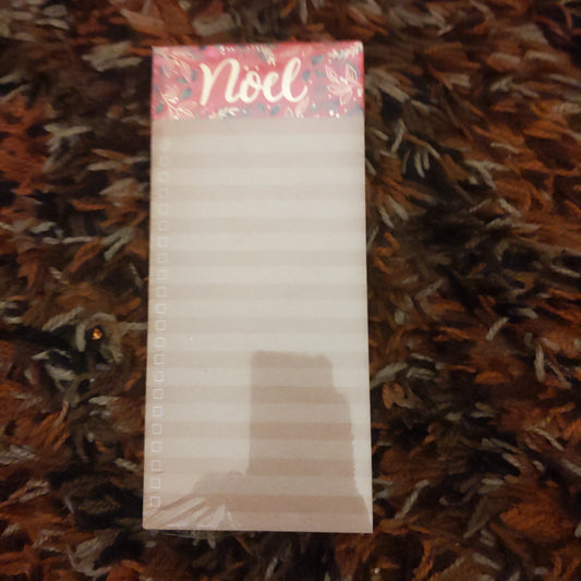 Noel memo Pad