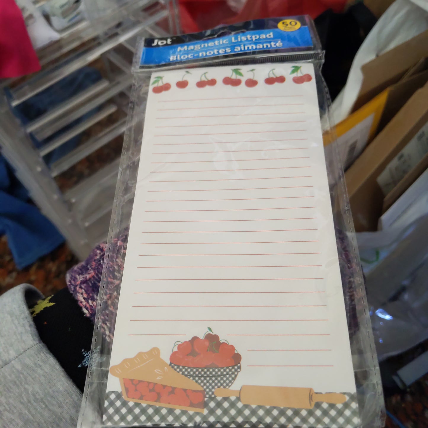 Magnetic Lined Note Pad