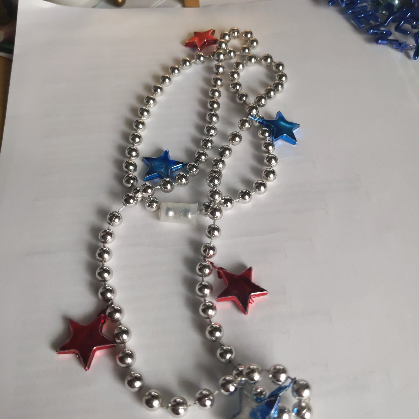 Stars 4th of July Necklace