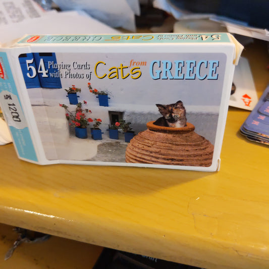 54 Playing Cards of Cats