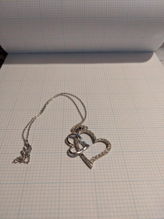 Double Heart Necklace