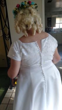 Olega Cassini Plus Size Wedding Dress