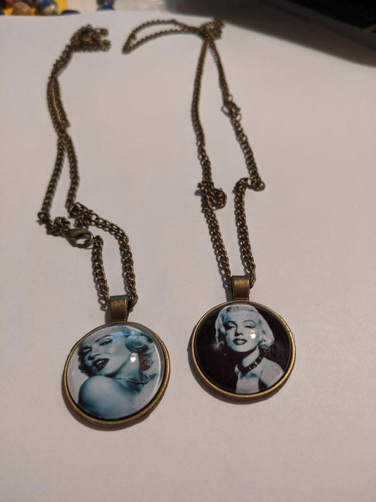 Marilyn Monroe Pendant Necklaces-NEW