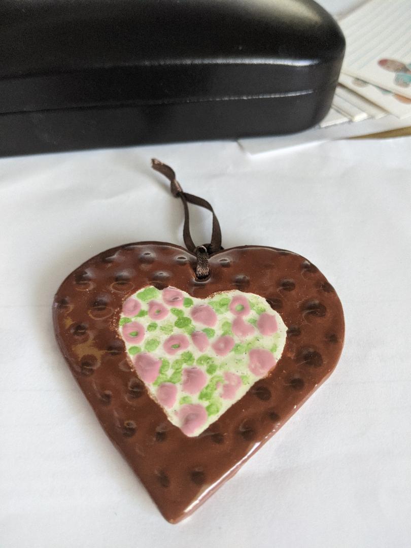 Handcrafted Heart Ornament-NEW