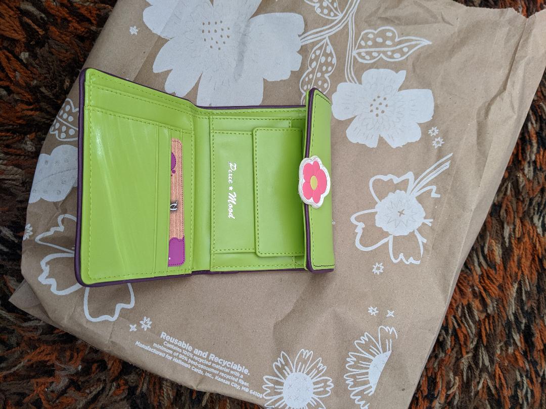Pixie and Mood Lime Green Wallet-NEW
